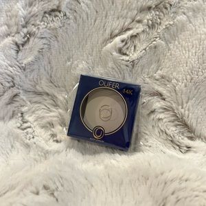 OUFER 14K solid gold seamless clicker